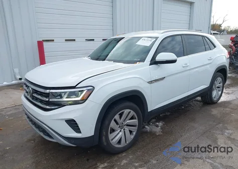 2020 Volkswagen Atlas Cross Sport 2.0T Se W/Technology/2.0T Se W/Technology R-Line z USA, uszkodzony, nr VIN 1V2YC2CA7LC204953